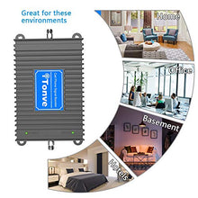 Load image into Gallery viewer, Cell Phone Signal Booster for AT&T T-Mobile 700MHz 4G LTE Band 12/17 Mobile Signal Repeater Amplifier Antenna Kits for Home and Office Improve 4G LTE Data Rates, Supports Volte