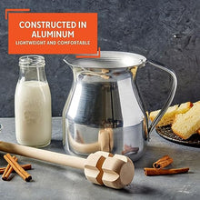 Load image into Gallery viewer, IMUSA USA Aluminum Chocolatera 2-Quart, Silver