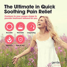 Load image into Gallery viewer, gentlepak® Perineal Cold Pak - Set of 3 Hot and Cold Therapy Gel Paks with Washable Terry Covers - Reusable Perineal Ice Paks for Postpartum Pain, Hemorrhoids, Post Laser Procedures, and More