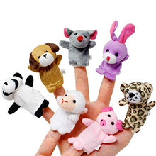 Load image into Gallery viewer, JOYIN 28 Packs Valentines Day Gift Cards with Animal Finger Puppet Set for Kids Party Favor, Classroom Exchange Prizes, Valentine’s Greeting Cards, Stressrelief Hand Puppets (Animal 1)