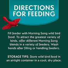 Load image into Gallery viewer, Morning Song 11959 Clean & Free Shell Free Wild Food Premium No Mess Bird Seed for Outside Feeders, 10 lb