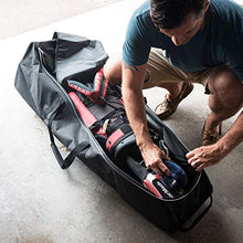 Load image into Gallery viewer, Himal Soft-Sided Golf Travel Bag - Heavy Duty 600D Polyester Oxford Wear-Resistant, Excellent Zipper Universal Size with Wheels