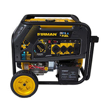 Load image into Gallery viewer, Firman H08051 10000/8000 Watt 120/240V 30/50A Electric Start Gas or Propane Dual Fuel Portable Generator CARB Certified