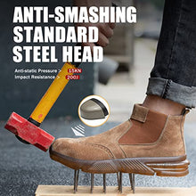 Load image into Gallery viewer, ARCHINSERT Work Safety Shoes for Men Women Puncture Proof Comfortable Abrasion Resistance Industrial and Construction Shoes