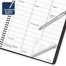 Load image into Gallery viewer, Academic Planner 2021-2022, AT-A-GLANCE Weekly Appointment Book & Planner, 7" x 8-3/4", Medium, for School, Teacher, Student, Black (7095805)