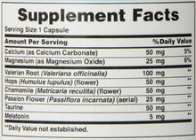 Load image into Gallery viewer, Puritan's Pride Super Snooze with Melatonin Rapid Release Capsules,100 Count