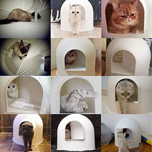 Load image into Gallery viewer, pidan Studio Snow House Igloo Cat Litter Box, Red Dot Design Award Winner, White