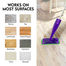 Load image into Gallery viewer, Turbo Mops Reusable Floor Mop Pads - Pack of 2, Machine Washable, 12-inch Microfiber Mop Refills - Compatible with Swiffer Wet Jet - Household Cleaning Tools