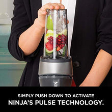 Load image into Gallery viewer, Ninja Personal Blender for Shakes, Smoothies, Food Prep, and Frozen Blending with 700-Watt Base and (2) 16-Ounce Cups with Spout Lids (QB3001SS)