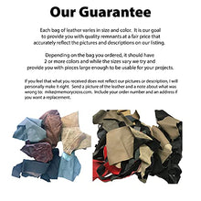 Load image into Gallery viewer, Memory Cross 3 lbs Real Cowhide Leather Scrap for Crafting - Remnants from Furniture Making, Soft and Flexible, and Sizes - 4-15 Pieces
