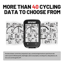 Load image into Gallery viewer, iGPSPORT BSC100S Bike Computer, Cycling Computer GPS Bike Speedometer Waterproof IPX7 with 2.6 inch Auto Backlight Screen, ANT+/BLE5.0 Sensors and 40 Hours Battery Life
