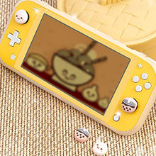 Load image into Gallery viewer, BelugaDesign Boba Dumpling Thumb Grips | Cute Food Pork Bun Baby Face Bubble Tea | Kawaii Japanese Button Joystick Cap Cover | Compatible with Nintendo Switch Standard Lite OLED (Beige)