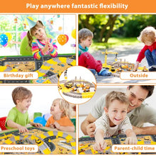 Load image into Gallery viewer, Construction Toys Cars Race Track Kids Toys for Boys ,5 Car Toys Trucks and DIY Assembly Track,Construction Site Vehicles Toy Set for Ages 3 4 5 6 7 8+ Year Old Girls Boys Kids