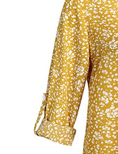 Load image into Gallery viewer, Blouses For Women Plus Size Timeson Casual Shirts Junior Professional Work Clothes Floral Print Wrap Tunics Dress Business V Neck High Low Flowy Tops For Leggings Spring Summer Flower Chiffon Top XX-L