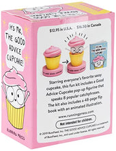 Load image into Gallery viewer, It's Me, The Good Advice Cupcake!: Talking Figurine and Illustrated Book (RP Minis)