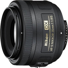 Load image into Gallery viewer, Nikon 35mm f/1.8G AF-S DX Lens for Nikon DSLR Cameras (Renewed)