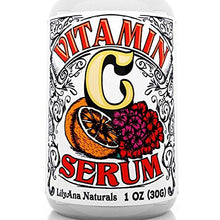 Load image into Gallery viewer, Vitamin C Serum for Face - Face Serum with Hyaluronic Acid and Vitamin E, Anti Aging Serum, Reduces Age Spots and Sun Damage, Promotes Collagen and Elastin - 1oz
