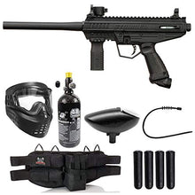 Load image into Gallery viewer, Maddog Tippmann Stormer Basic Silver HPA Paintball Gun Marker Starter Package - Black