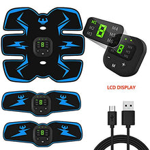 Load image into Gallery viewer, Abs Stimulator Abdominal Muscle,EMS ABS Trainer Body Toning Fitness, USB Rechargeable Toning Belt ABS Fit Weight Muscle Toner Workout Machine for Men & Women