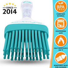 Load image into Gallery viewer, Teal Silicone Pastry Brush for Cooking and Baking, Basting Brush for Oil and Sauce , BBQ Grill Brush Kitchen Joy - Ideal as Turkey Baster, Cooking Brush & Food Pastry Brush for Baking