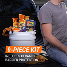 Load image into Gallery viewer, Armor All Ultimate Car Detailing Kit (9 Items) – Ceramic Glass Cleaner, Car Wash, Wheel and Tire Cleaner, UV Protectant, 4 Microfiber Accessories, 19464