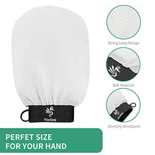 Load image into Gallery viewer, Yiclick Japanese Exfoliating Gloves 2 Pcs, SPA Exfoliator Scrub For Bath Shower Exfoliation Mitt, Body Scrubber Exfoliator, Dead Skin Remover Mitt For Women Men, Brush Sponge Loofah, For Face Leg…