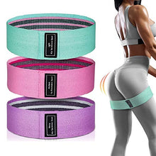 Load image into Gallery viewer, Renoj Booty Bands, Exercise Bands for Legs and Butt, Resistance Bands Set【3 Levels】