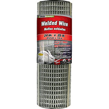 Load image into Gallery viewer, YARDGARD 309312A 24 inch by 25 Foot 16 Gauge 1 inch by 1 inch mesh Galvanized Welded Wire