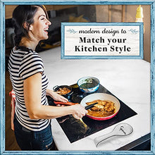 Load image into Gallery viewer, Home Acre Designs Spoon Rest For Kitchen Counter & Stove Top - White Ceramic Spoon Holder for Cooking & Counter Protection - Essential Kitchen Gadgets - White Farmhouse