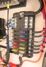 Load image into Gallery viewer, Blue Sea Systems Fuse Block ST Blade 12 Circuit with Ground and Cover, 5026