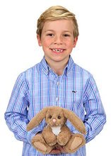 Load image into Gallery viewer, Berington Lil Benny Small Brown Plush Bunny Rabbit Stuffed Animal, 6 inches