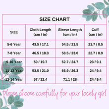 Load image into Gallery viewer, Girls Lightweight Button Down Tops with Pocket Solid Long Sleeve Fall Jackets Drawstring Lapel Casual Coats 5-14 Year
