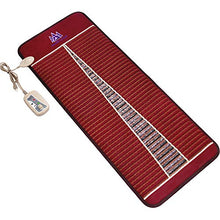 Load image into Gallery viewer, MediCrystal Far Infrared Mat - Midsize 59"x24" - Purple Amethyst & Black Tourmaline - Natural Crushed Crystals - Negative Ions - Adjustable Deep FIR Heating 86°-158°F (30°-70°C) - FDA Reg Manufacturer