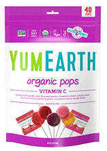 Load image into Gallery viewer, YumEarth Organic Fruit Snacks, 50 snack packs & Organic Vitamin C Lollipops, 8.5 Ounce Bag ( Packaging May Vary )