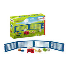 Load image into Gallery viewer, Schleich Farm World 14-piece Rabbit and Guinea Pig Hutch Toy Set with Animal Figures for Kids Ages 3-8, 5.7 x 19 x 11.5 cm