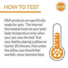 Load image into Gallery viewer, K&H Pet Products Thermo-Kitty Fashion Splash Mocha Large 16 X 22 Inches