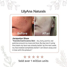 Load image into Gallery viewer, LilyAna Naturals Charcoal Face Scrub 3 Oz and Face Cream 1.7 Oz Bundle - Anti-Aging Facial Exfoliator and Face Cream, Face Moisturizer For Dry Skin, Rose and Pomegranate Extracts - for Women and Men