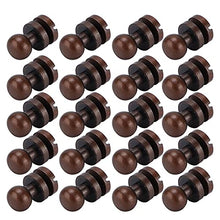 Load image into Gallery viewer, Round Head Stud Screws Nails, 20PCS Leather Rivets Kit Portable High Hardness Luggage Hardware Accessories for DIY Leather Crafts/Shoes/Bag/Jeans/Clothe(8X7mm)