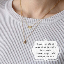 Load image into Gallery viewer, MAEMAE Evil Eye 14k Gold Filled Spiritual Necklace | Evil Eye Pendant | 10mm Gold Plated Charm | 16”+2" Extension