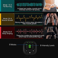 Load image into Gallery viewer, Abs Stimulator Abdominal Muscle,EMS ABS Trainer Body Toning Fitness, USB Rechargeable Toning Belt ABS Fit Weight Muscle Toner Workout Machine for Men & Women