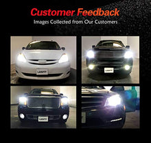 Load image into Gallery viewer, LASFIT H13 9008 LED Bulbs Super Bright 60W 6000LM 6000K White LED Light, Plug&Play