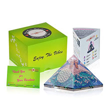Load image into Gallery viewer, Orgonite Crystal Malachite Pyramid – Positive Energy Crystals Promote E-Energy Protection and Chakra Healing to Enhance Spiritual Growth and Visionary Powers