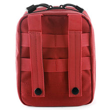 Load image into Gallery viewer, Tactical MOLLE EMT Pouch Medical Utility Bag 1000D Nylon with First Aid Patch and Shear