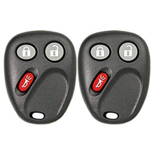 Load image into Gallery viewer, Keyless2Go Replacement for Keyless Entry Car Key Vehicles That Use 3 Button LHJ011-2 Pack