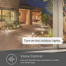 Load image into Gallery viewer, Kasa Outdoor Smart Plug, Smart Home Wi-Fi Outlet with 2 Sockets, IP64 Weather Resistance, Compatible with Alexa, Google Home & IFTTT, No Hub Required, ETL Certified(EP40)