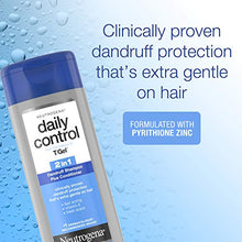 Load image into Gallery viewer, Neutrogena T/Gel Daily Control 2-in-1 Anti-Dandruff Shampoo Plus Conditioner with Vitamin E and Pyrithione Zinc, Fast Acting Relief for Scalp Itching and Flaking, 8.5 fl. oz