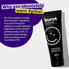 Load image into Gallery viewer, BURST Sonic Electric Toothbrush with Charcoal Toothpaste for Teeth Whitening, White