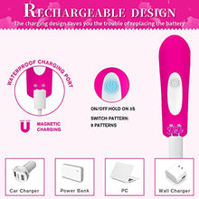 Load image into Gallery viewer, C Cọupḷes Ṣḕx Tọyṣ Ċọuple Ṣḕx Ṗroducṭs Waterproof Modes Play Electric Charging Usb Waterproof Durable Fully Toy Rechargeable Fully Usb Portable Magnetic Toy With Control
