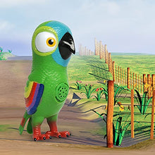 Load image into Gallery viewer, La Granja De Zenon Farm Toys Lorito Pepe Stuffed PVC Animal Plush Bird Toys 8" Interactive Musical Doll Gift for Toddlers Parrot Boys Girls