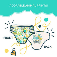 Load image into Gallery viewer, Seventh Generation Baby Diapers for Sensitive Skin, Animal Prints, Size 0 Newborn, 36 count